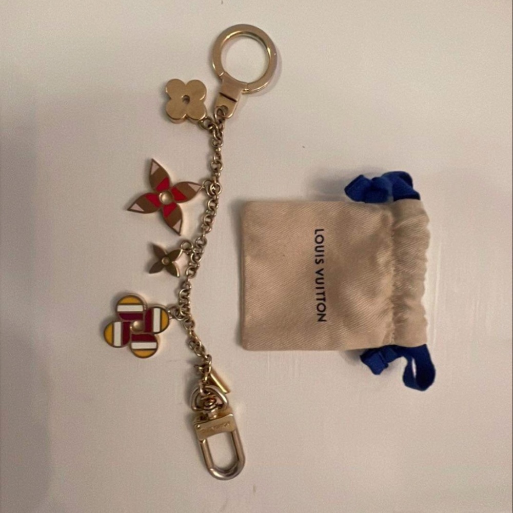 LV bag charm